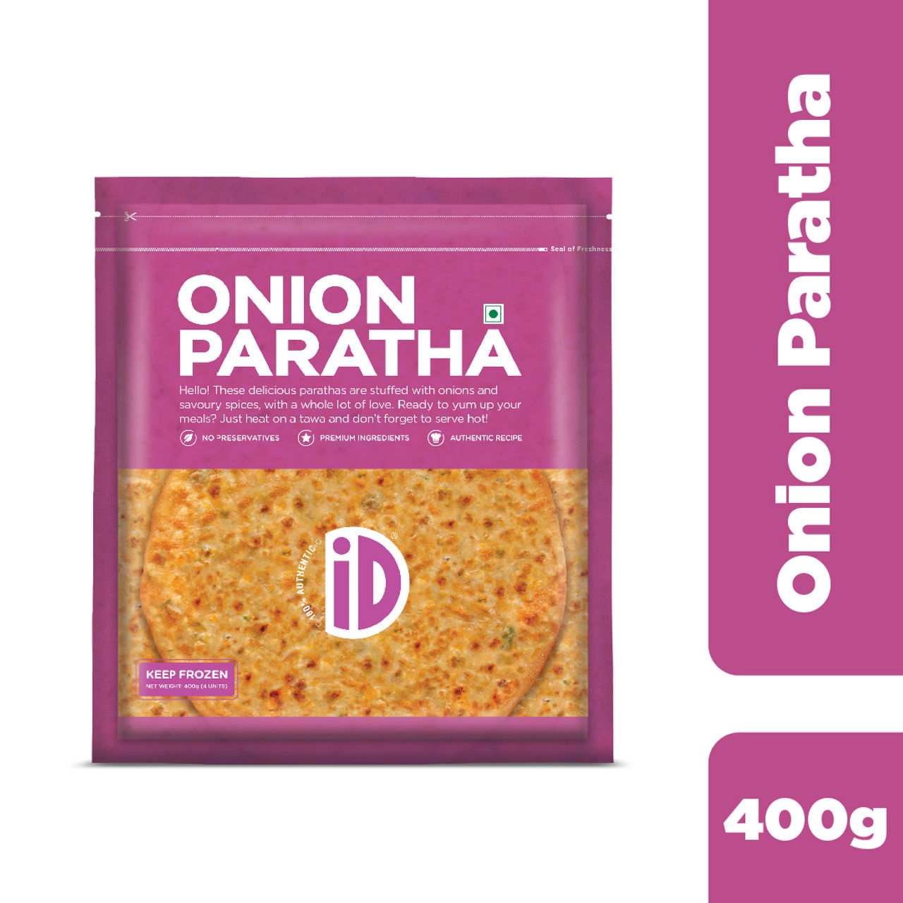 iD Onion Paratha