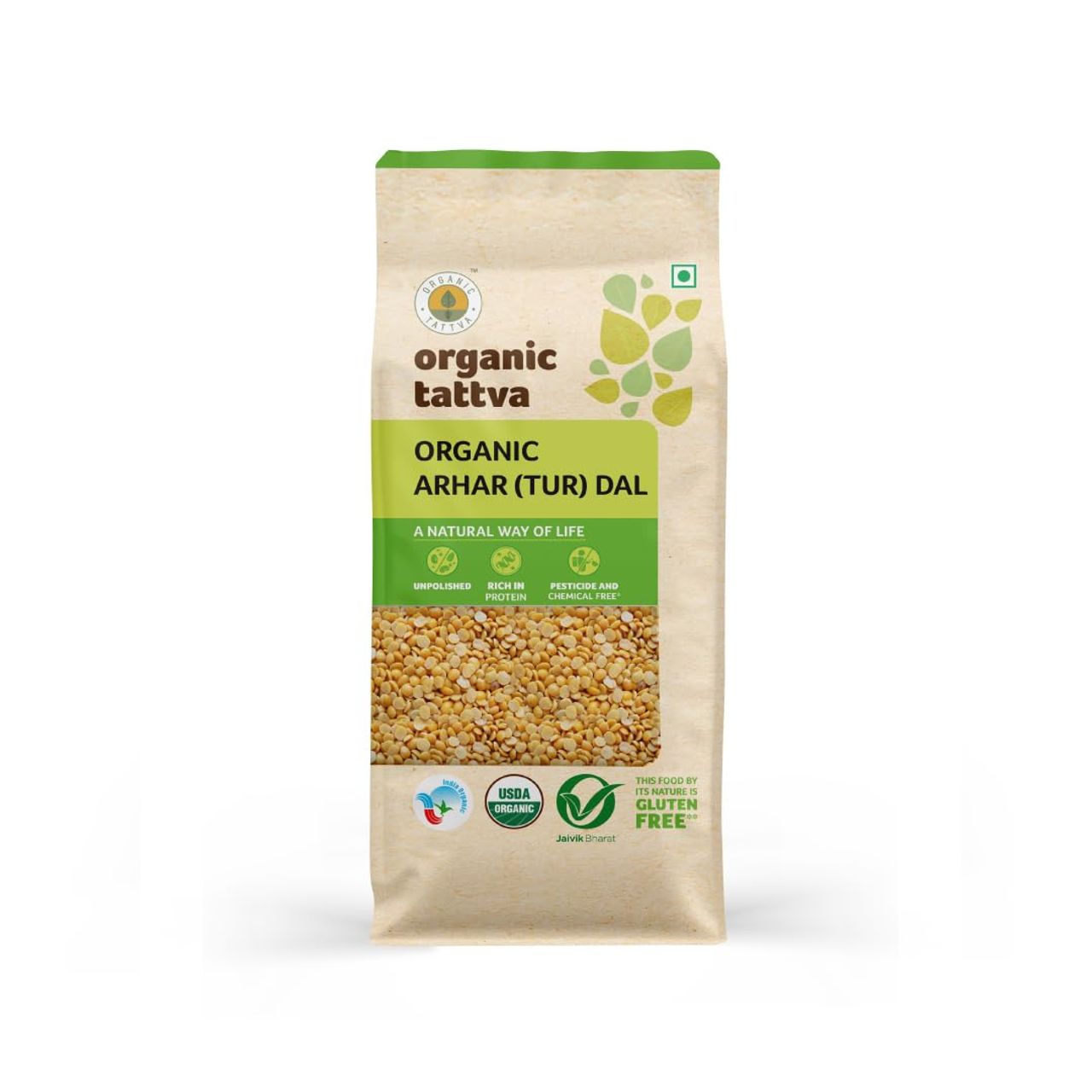 Organic Tattva Arhar Tur Dal