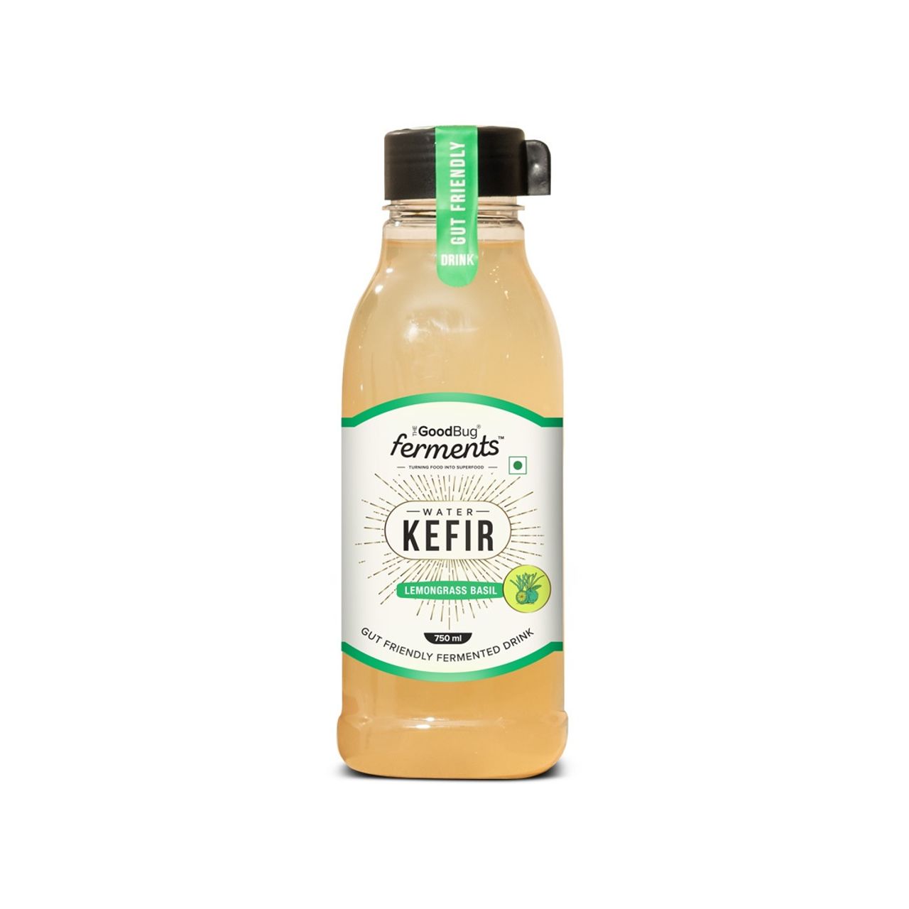 The Good Bug Water Kefir - Lemongrass Basil
