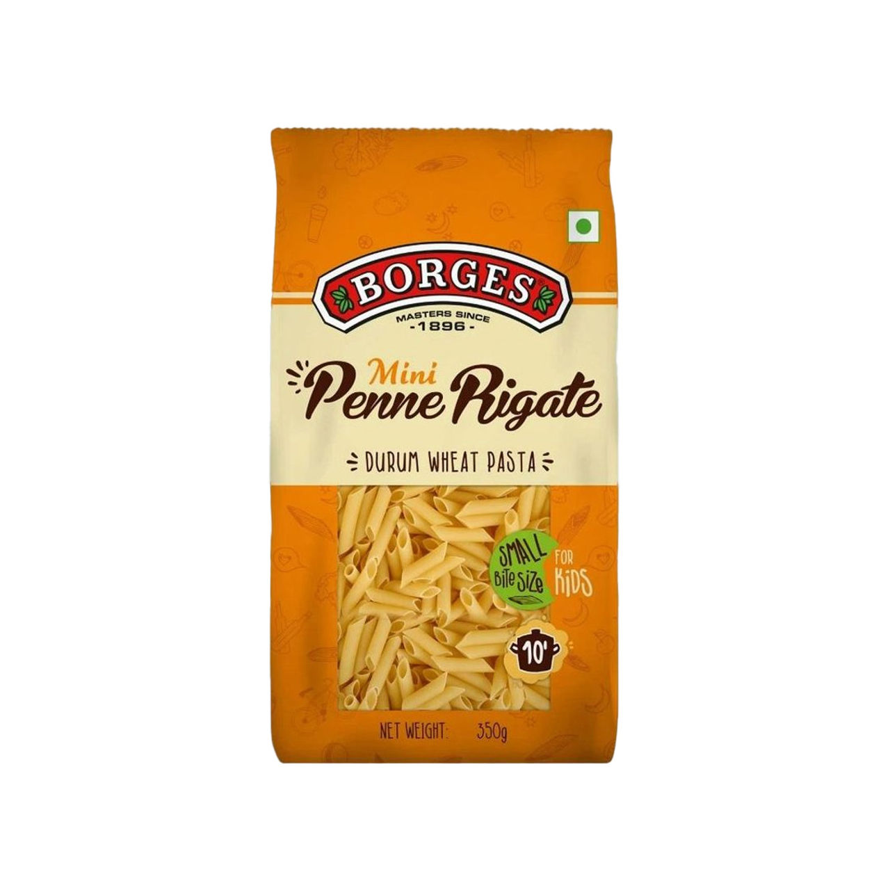 BORGES Mini Penne Rigate Durum Wheat Pasta