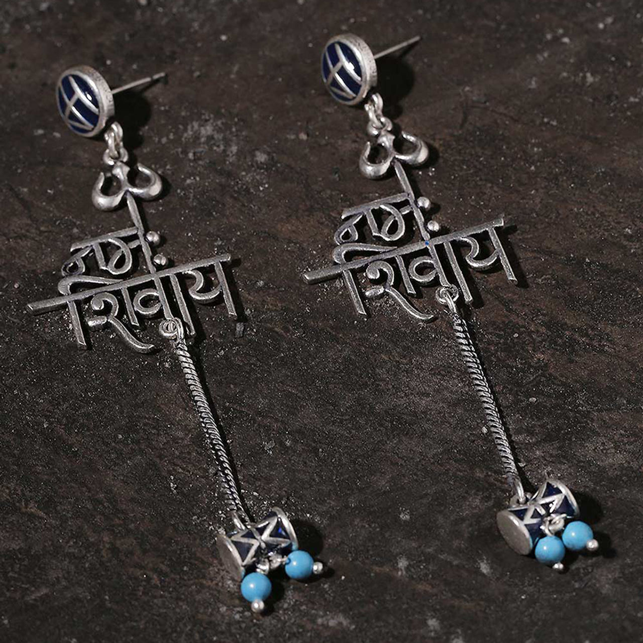 Voylla Moksha Namaha Shivaya Earrings