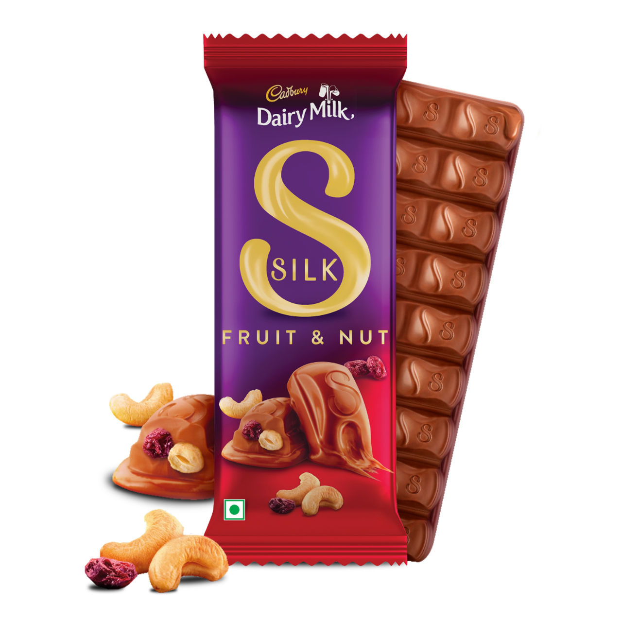Cadbury Dairy Milk Silk Fruit and Nut Chocolate Bar