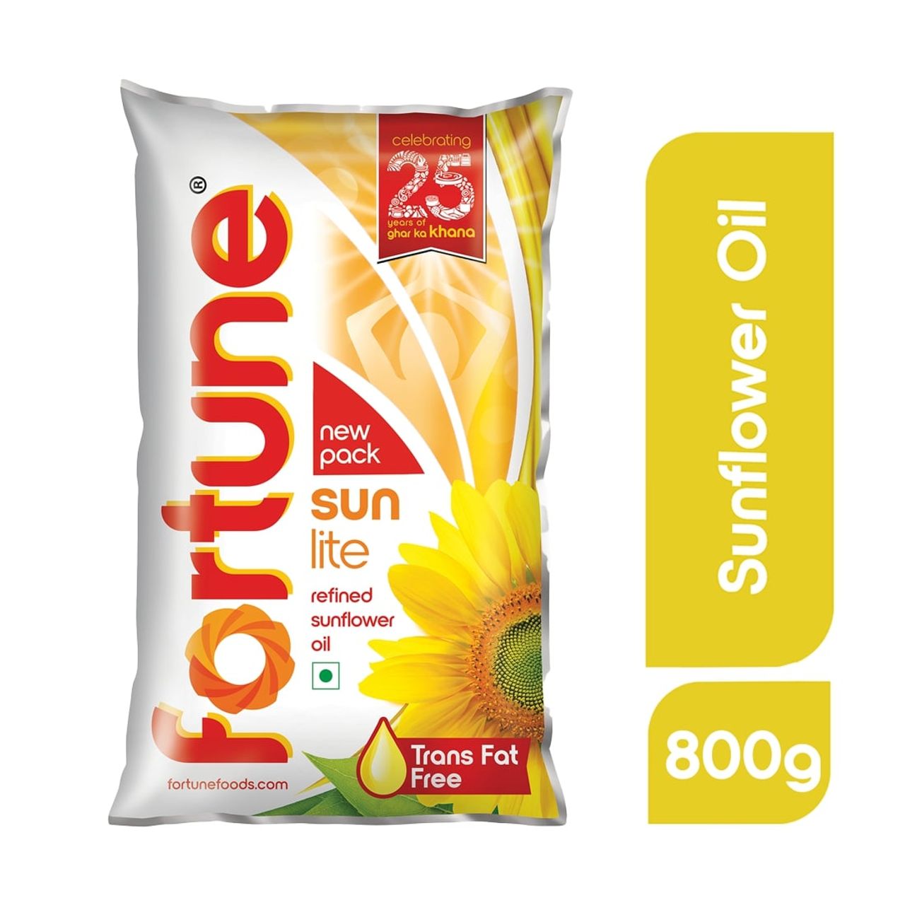 Fortune Sunlite Refined Sunflower Oil | Pouch