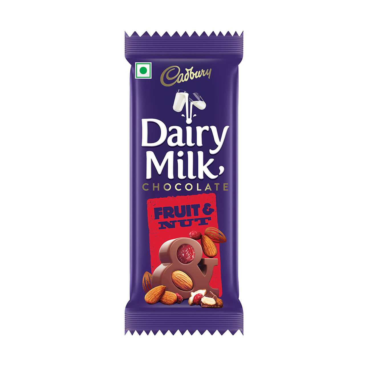 Cadbury Dairy Milk Fruit & Nut Chocolate Bar 80 g Combo