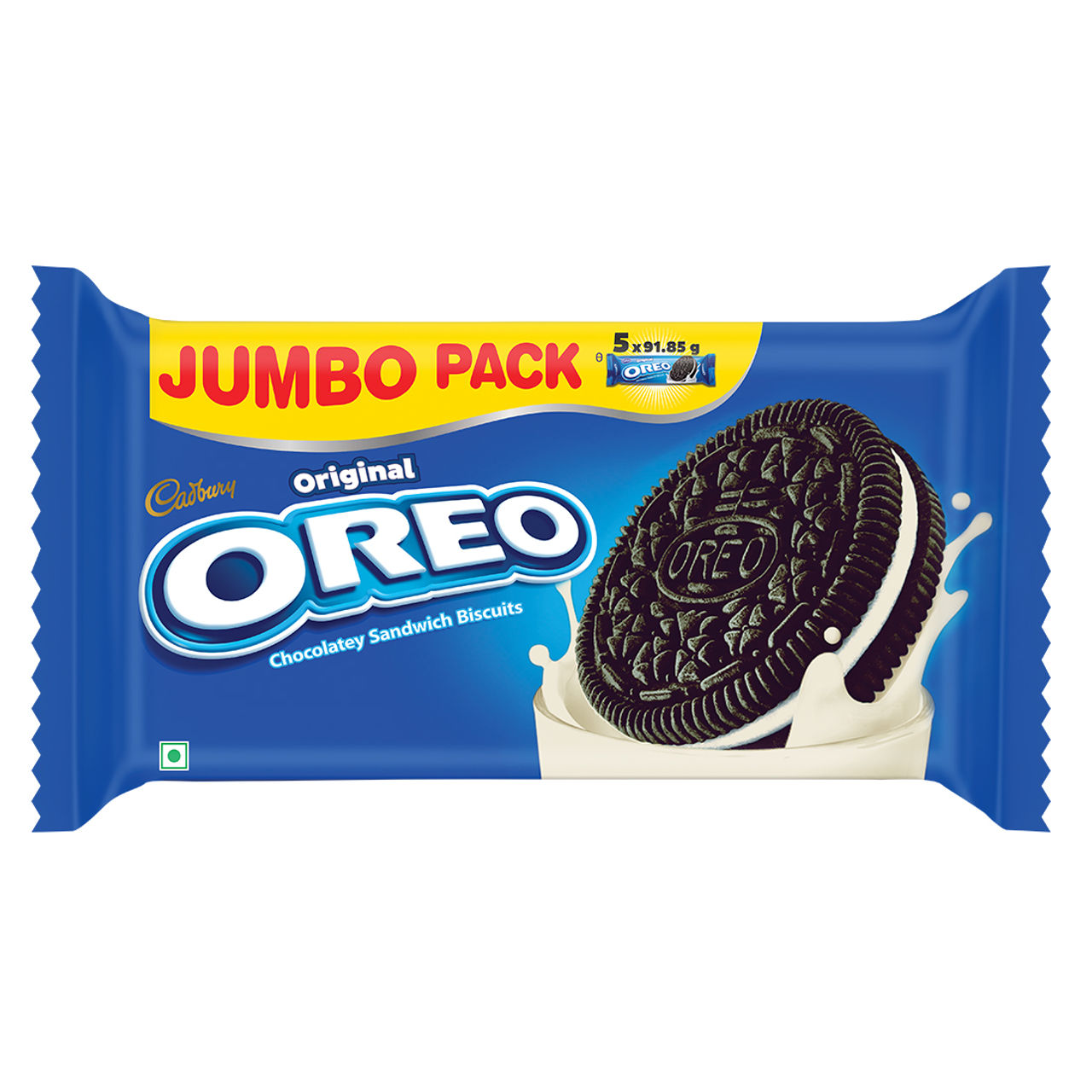 Cadbury Oreo Vanilla Flavour Crème Sandwich Biscuit Mega Family Pack