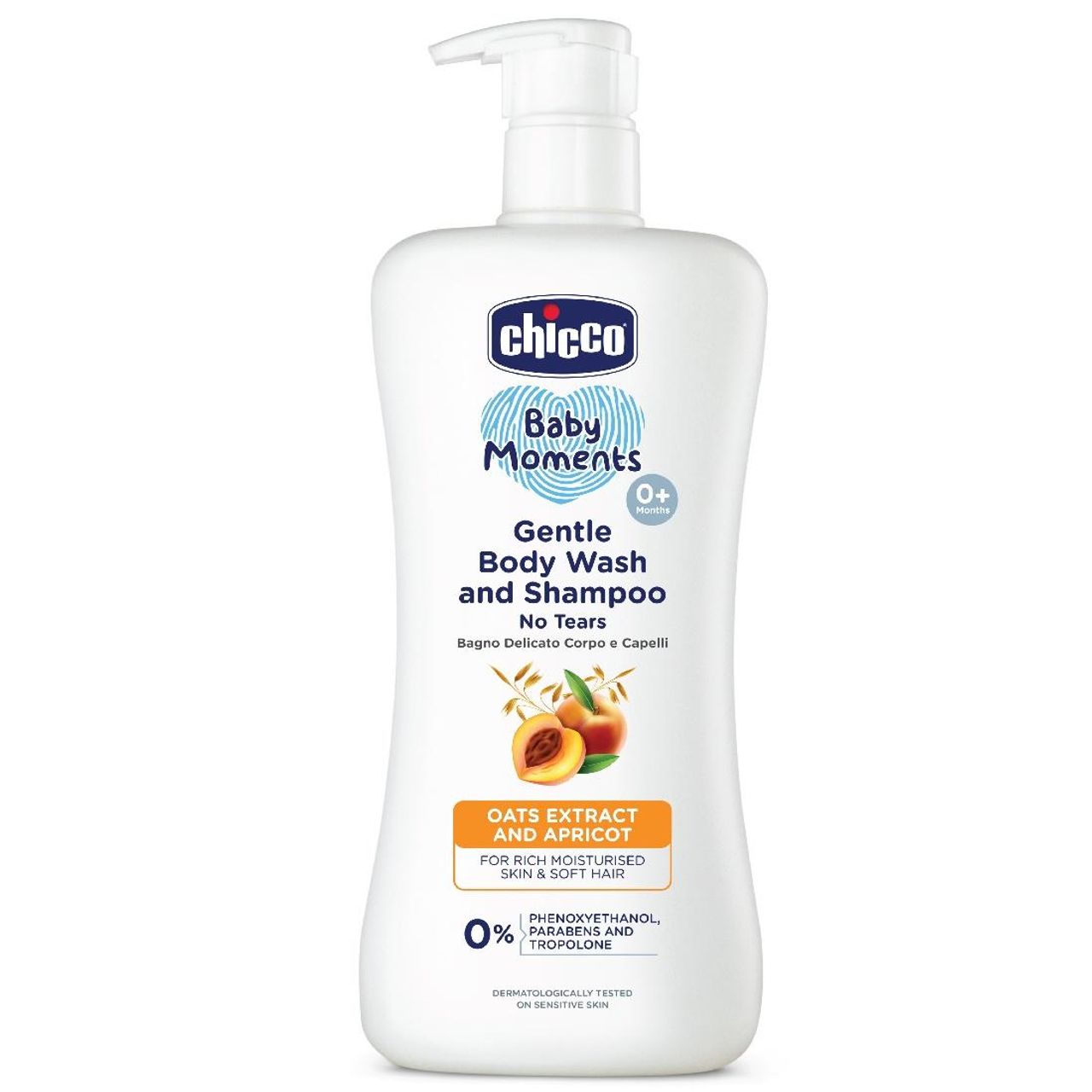 Chicco Gentle Bodywash & Shampoo Baby Wash For Kids | 0+ months