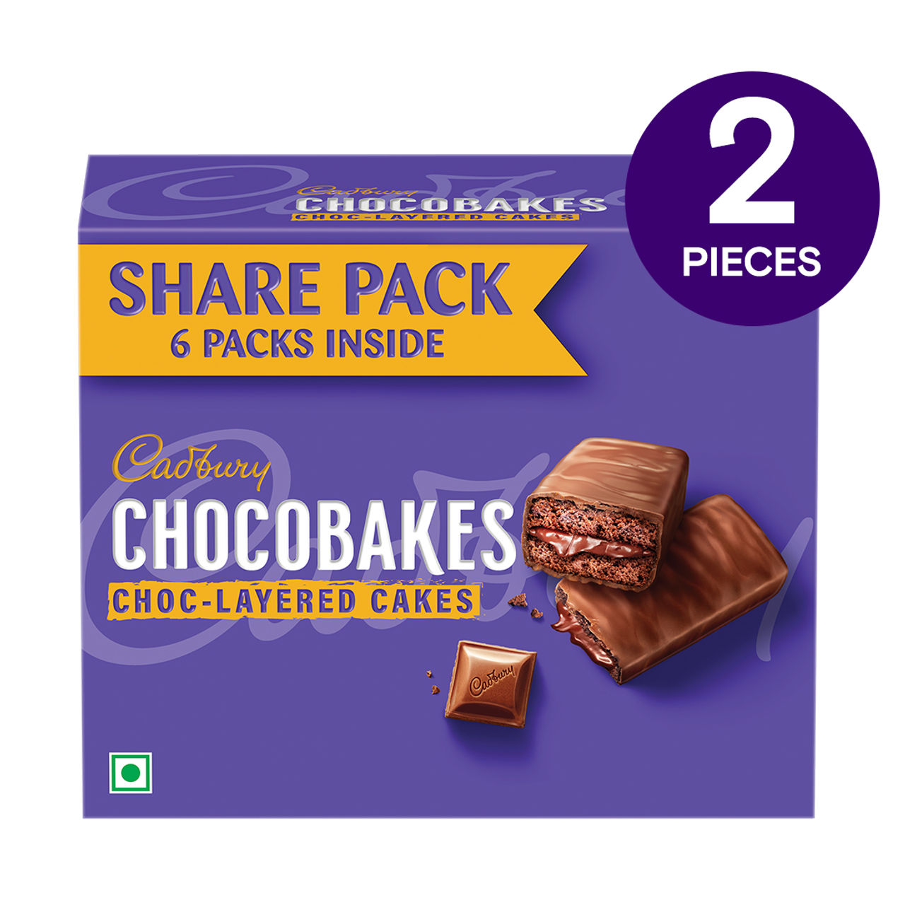 Cadbury Chocobakes ChocLayered Cakes 114 g Combo