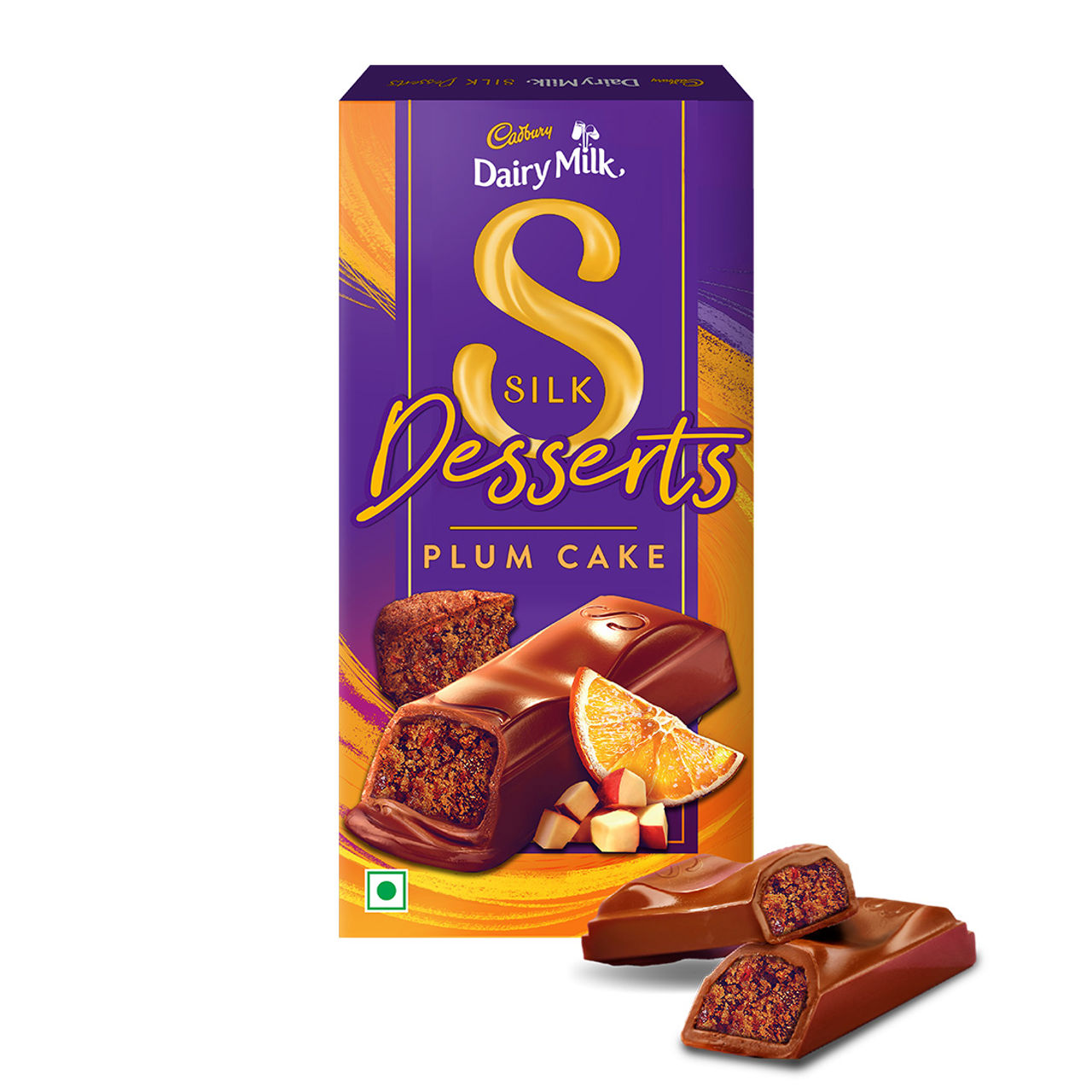 Cadbury Dairy Milk Silk Desserts Plum Cake Chocolate Bar