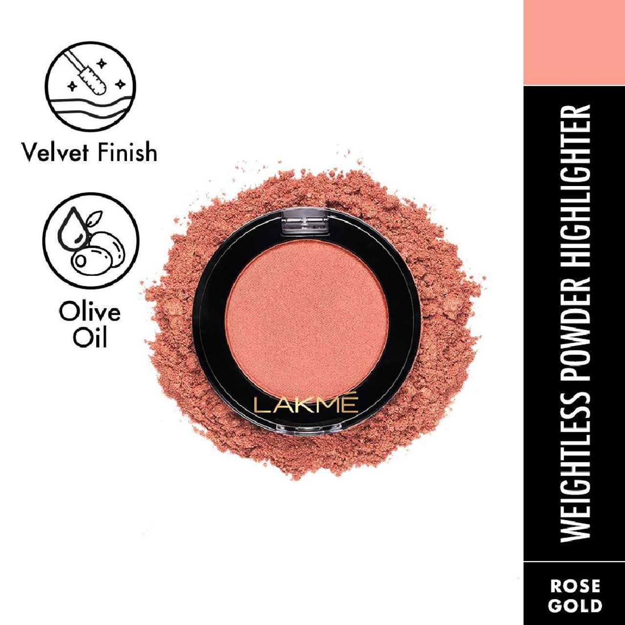 Lakme FaceIt HighlighterRoseGold H3