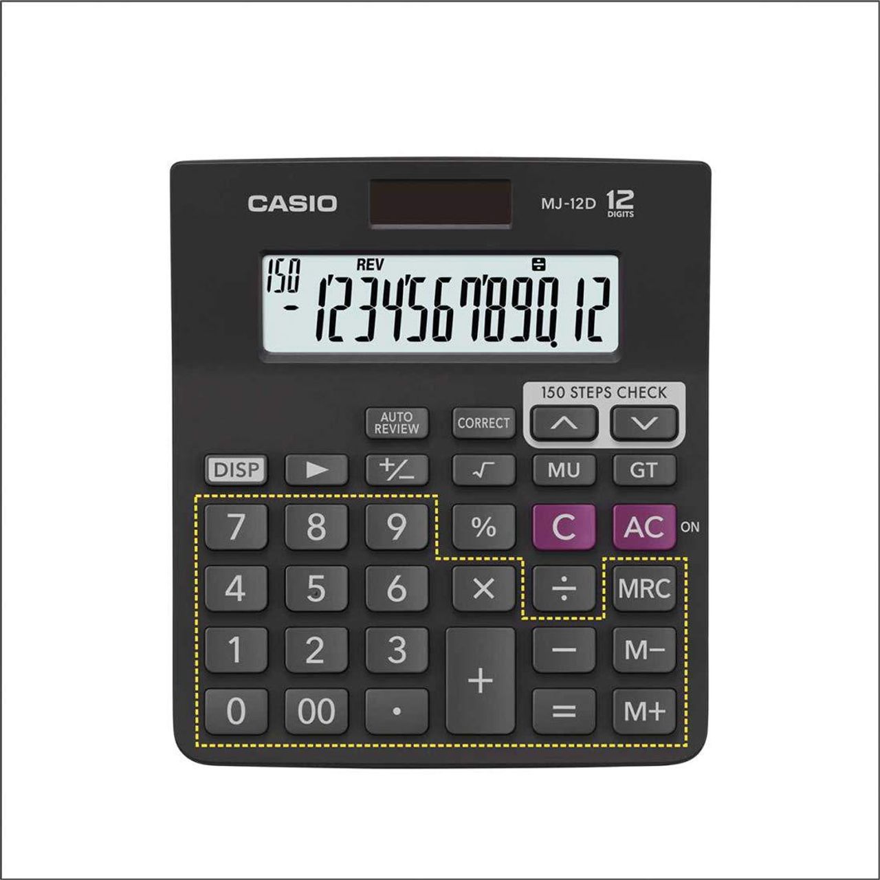 Casio Mj12D Regular Calculator