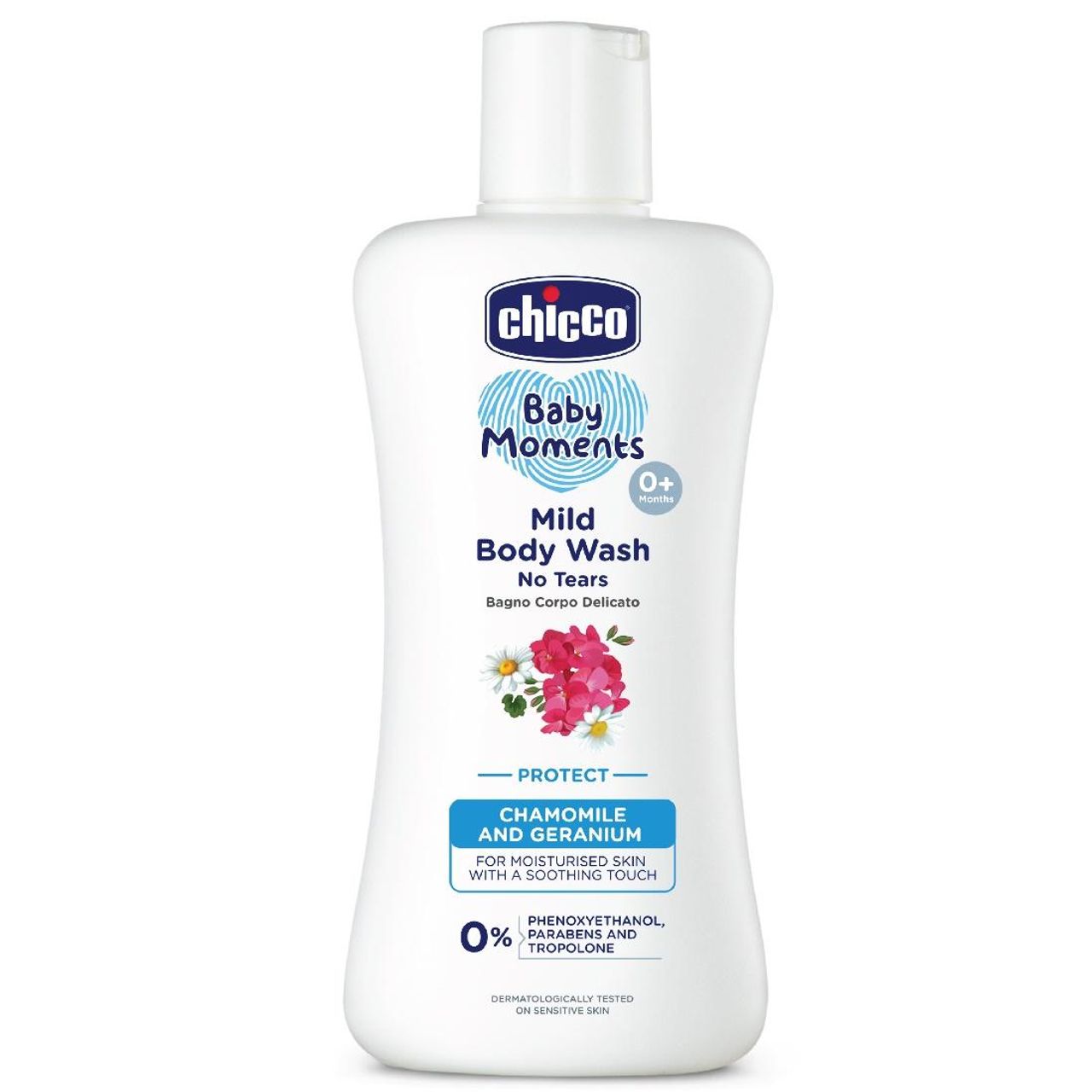 Chicco Baby Moments Mild Bodywash Protect Wash For Kids