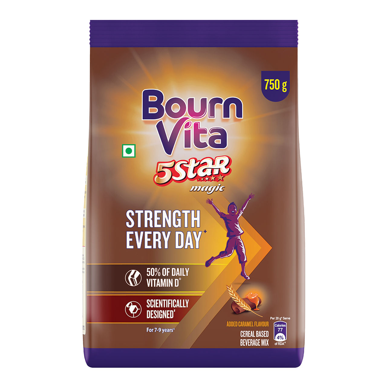 Bournvita 5 Star Magic Chocolate Drink Mix | For 7 - 9 years Kids