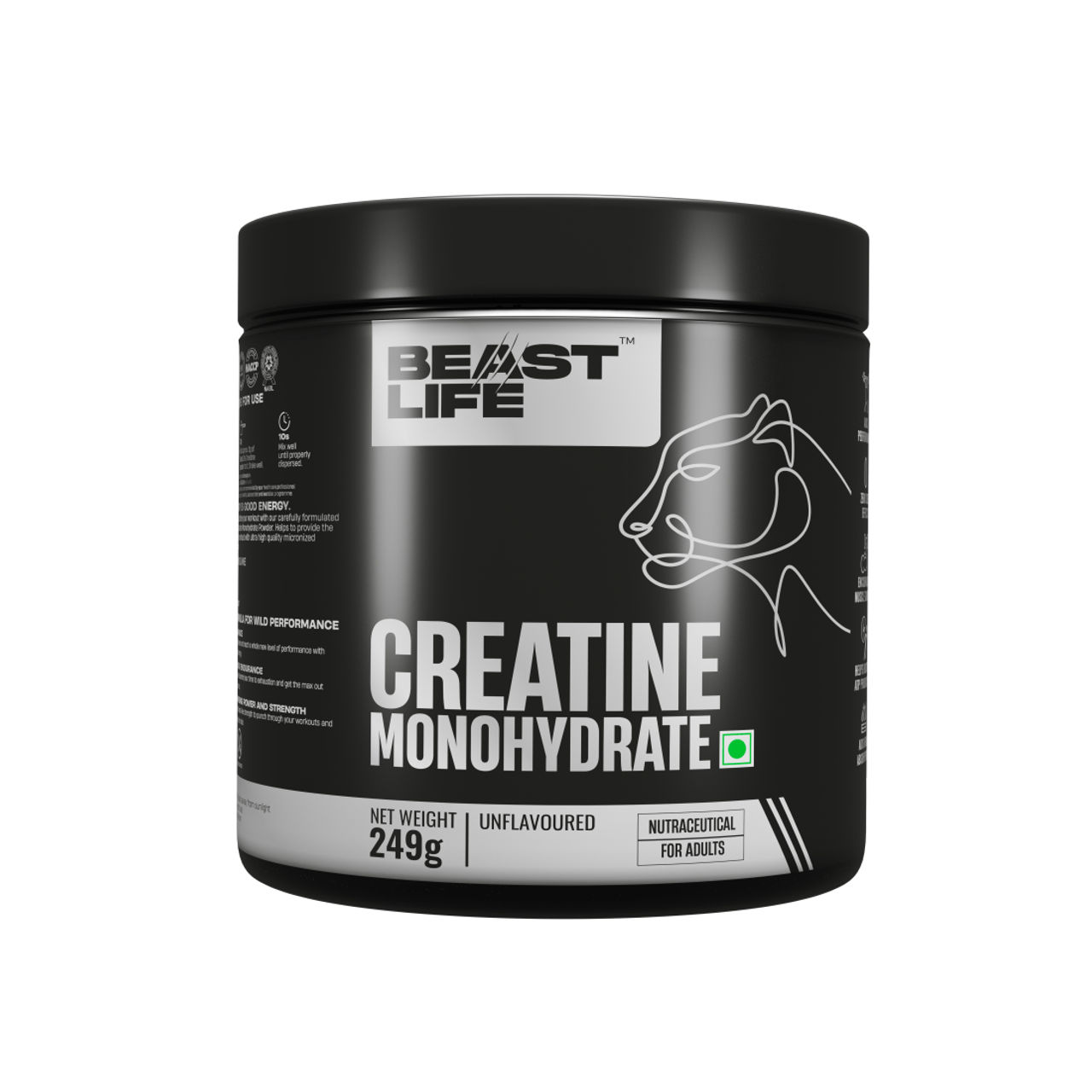 Beast Life Super Micronized Creatine Monohydrate