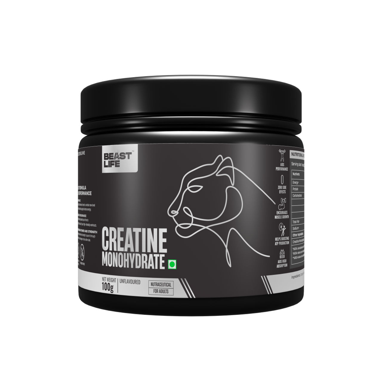 Beast Life Super Micronized Creatine Monohydrate