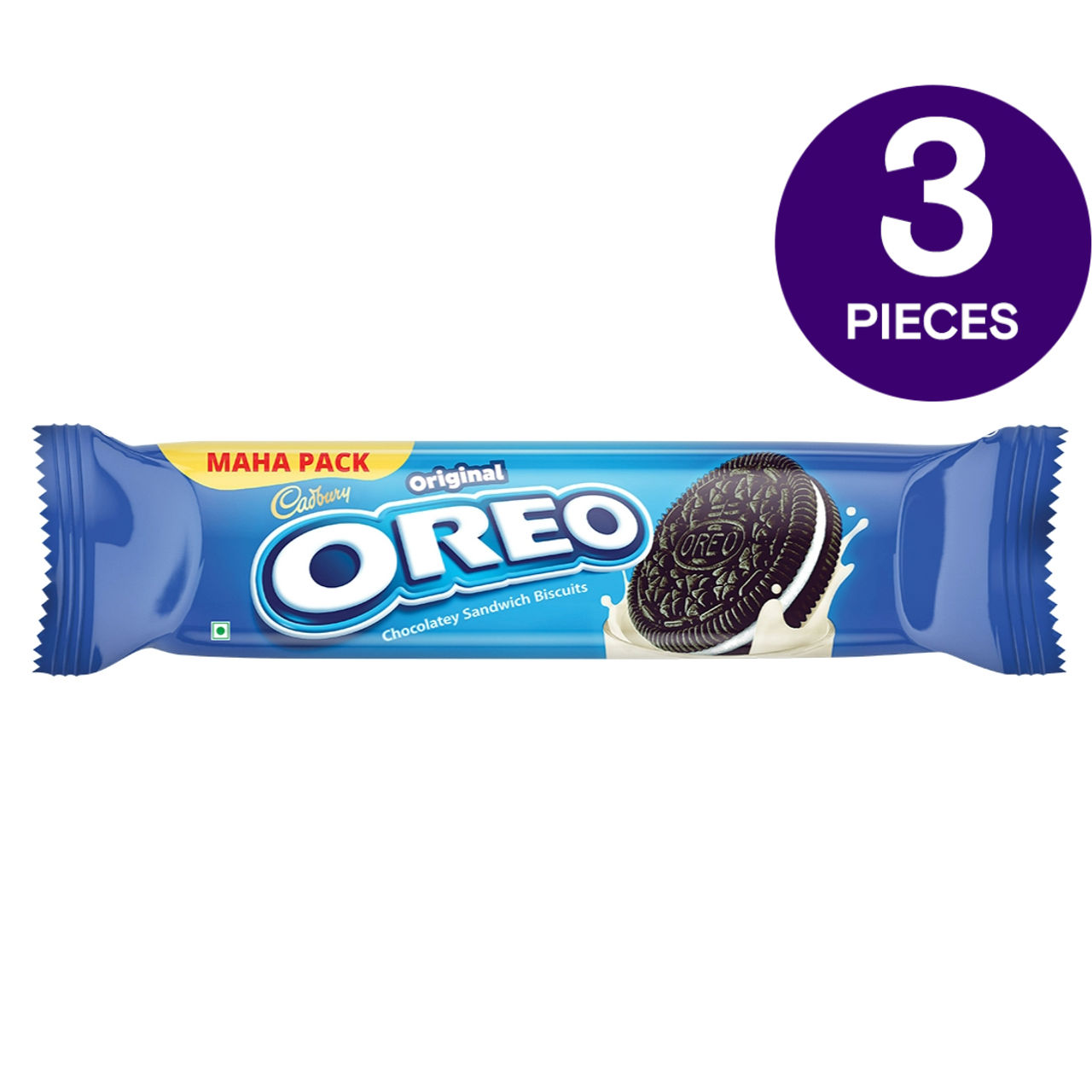 Cadbury Oreo Vanilla Flavour Crème Sandwich Biscuit Mega Family Pack