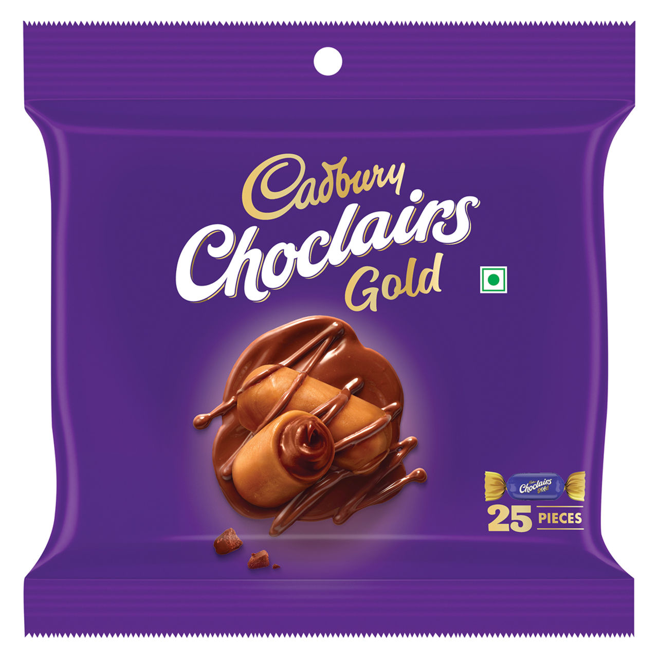 Cadbury Choclairs Gold Candy