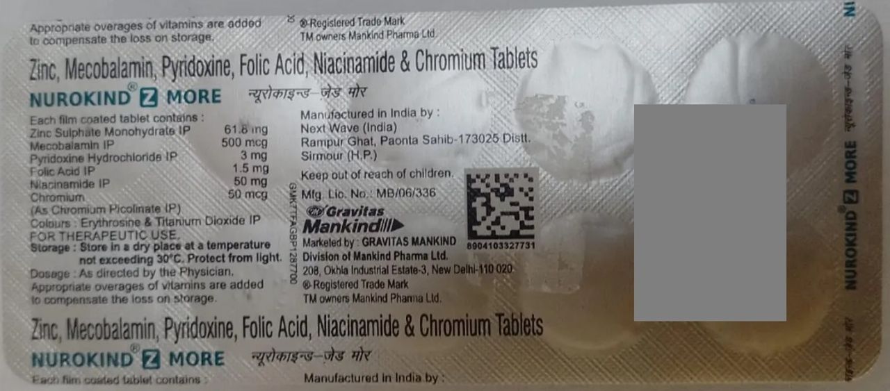 Nurokind Z More Tablets