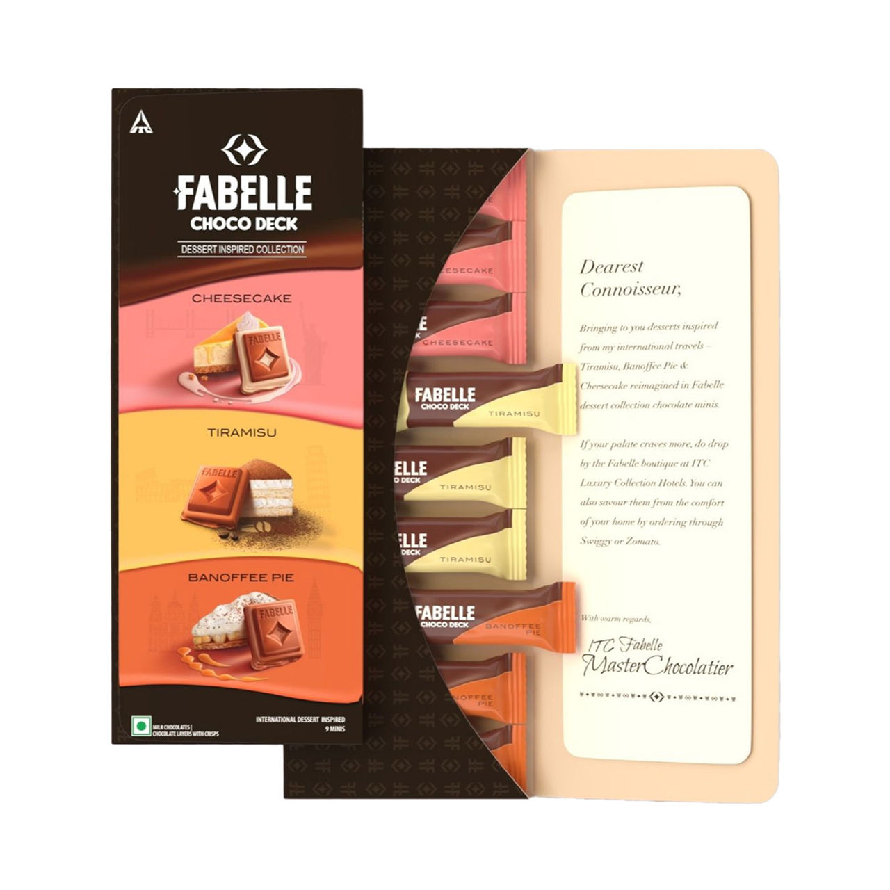 Fabelle Choco Deck Dessert Collection Minis Chocolate Pack