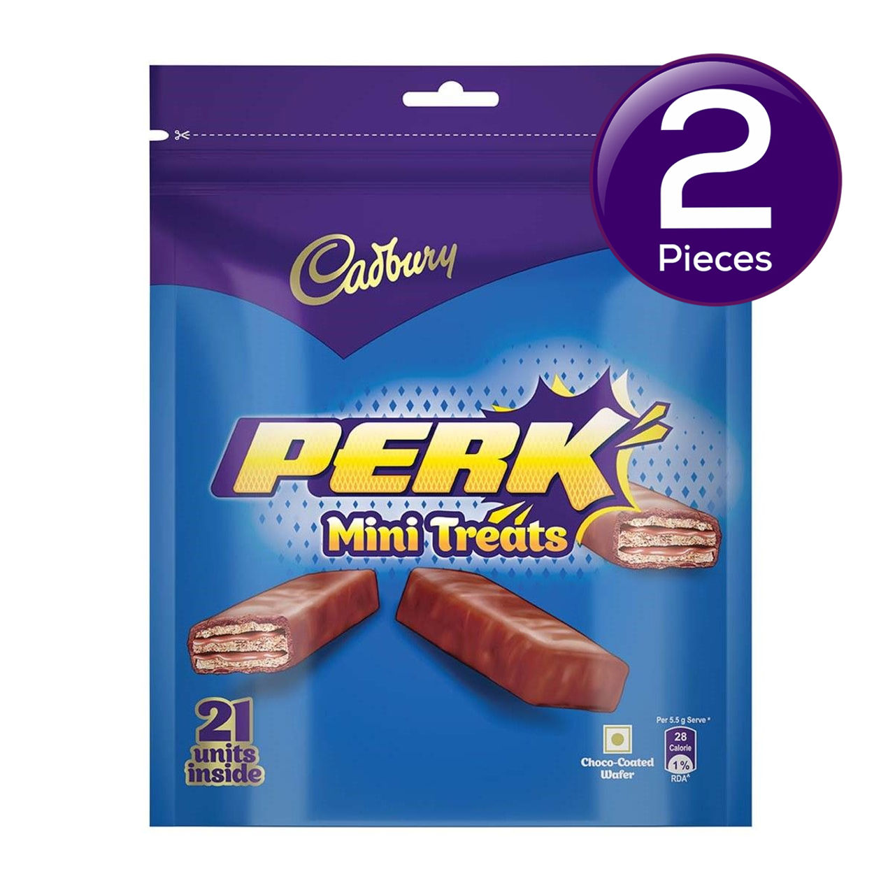 Cadbury Perk Mini Treats Chocolate coated Wafers Combo