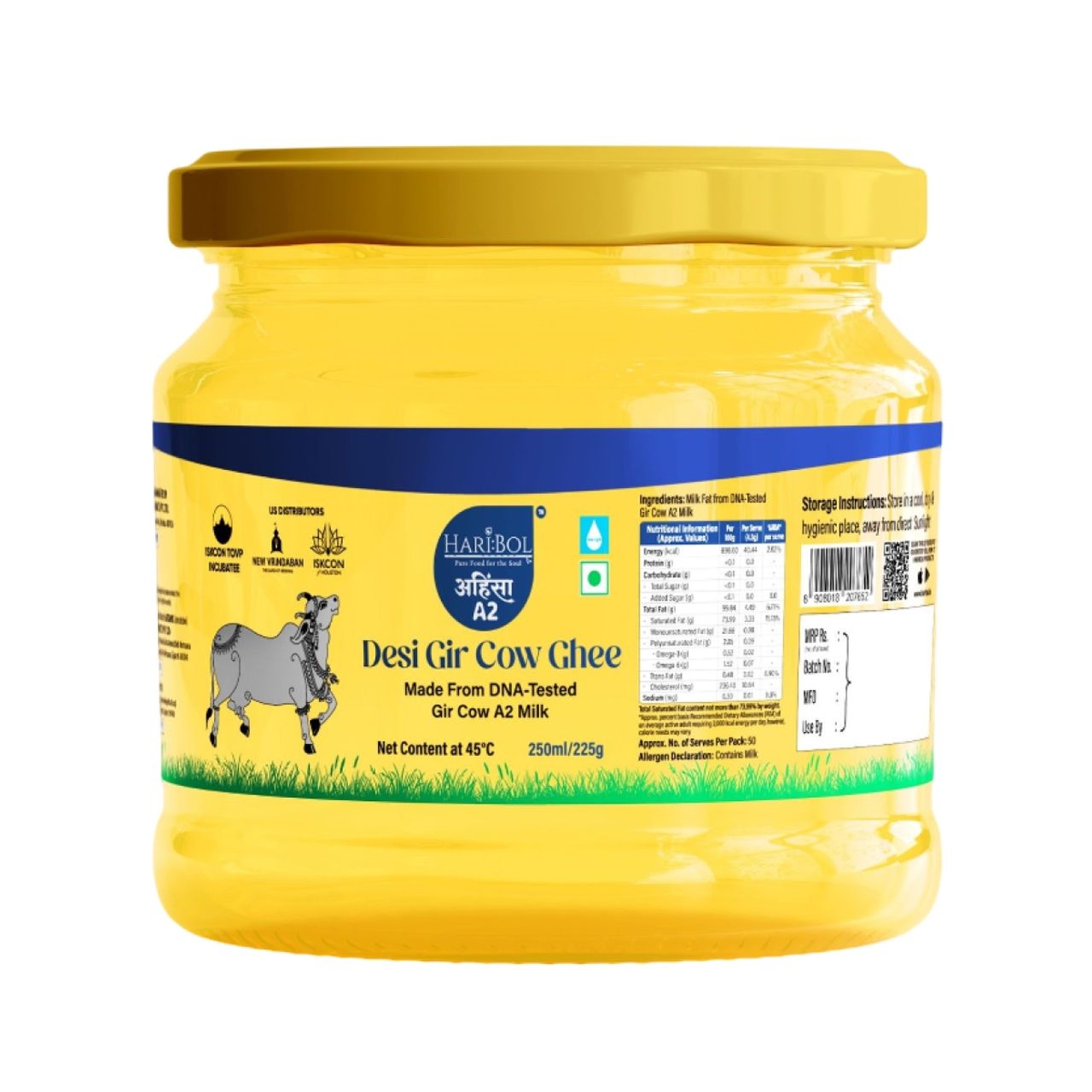 Haribol A2 Desi Gir Cow Ghee