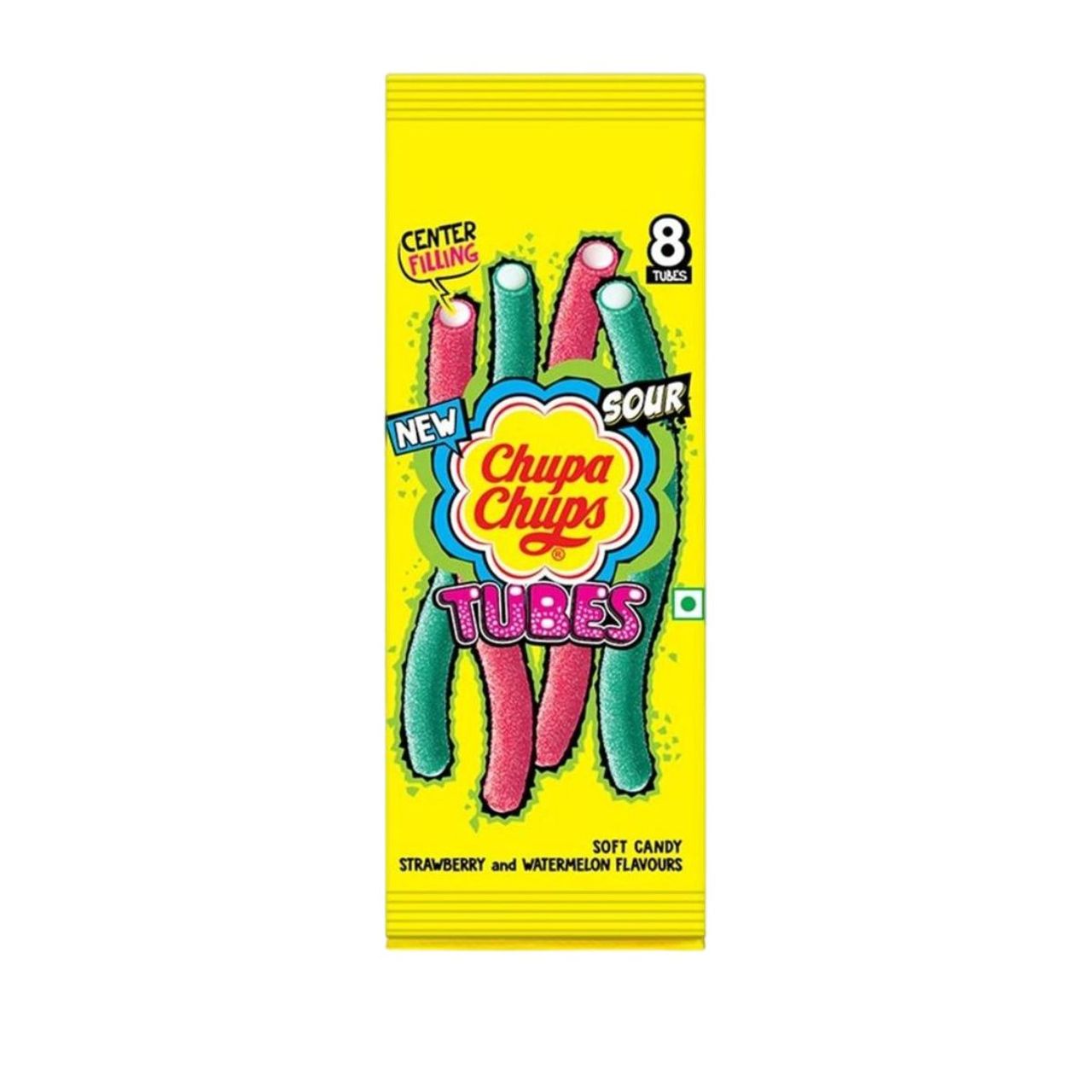Chupa Chups Assorted Flavour Long Tubes