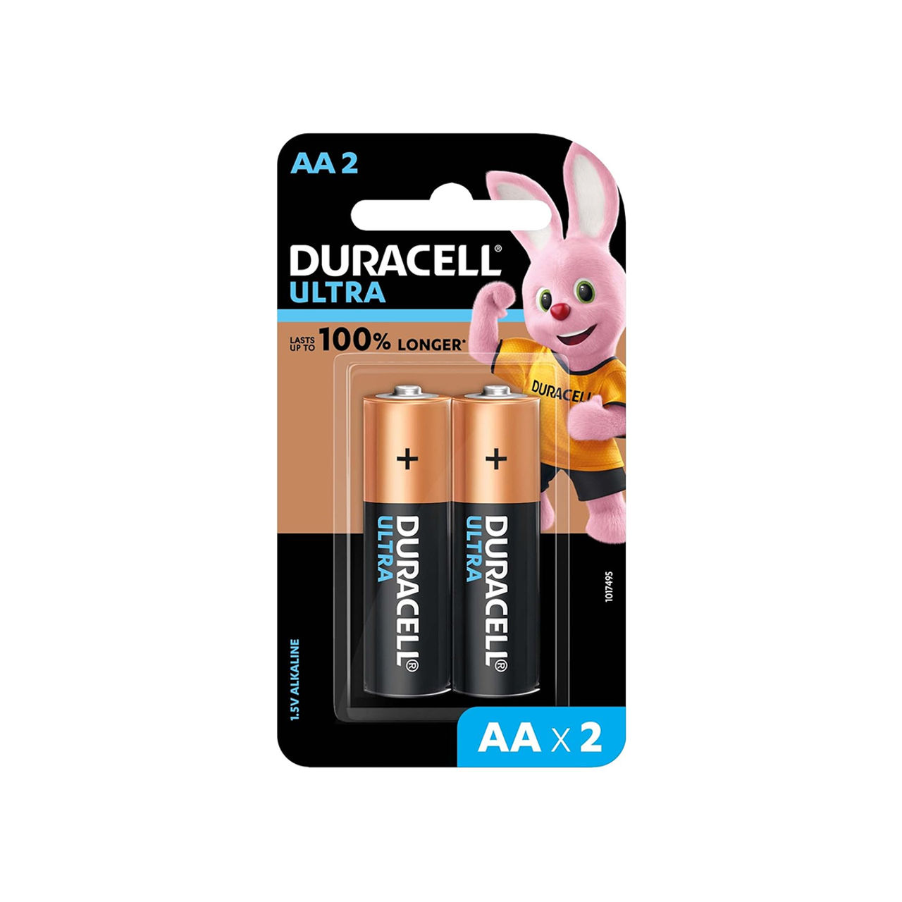 Duracell Ultra Alkaline AA Battery (Pack of 2)