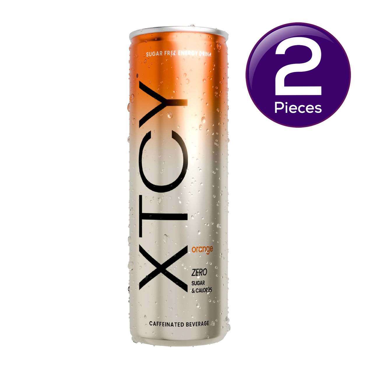 XTCY Orange Energy Drink 250 ml X 2 Combo