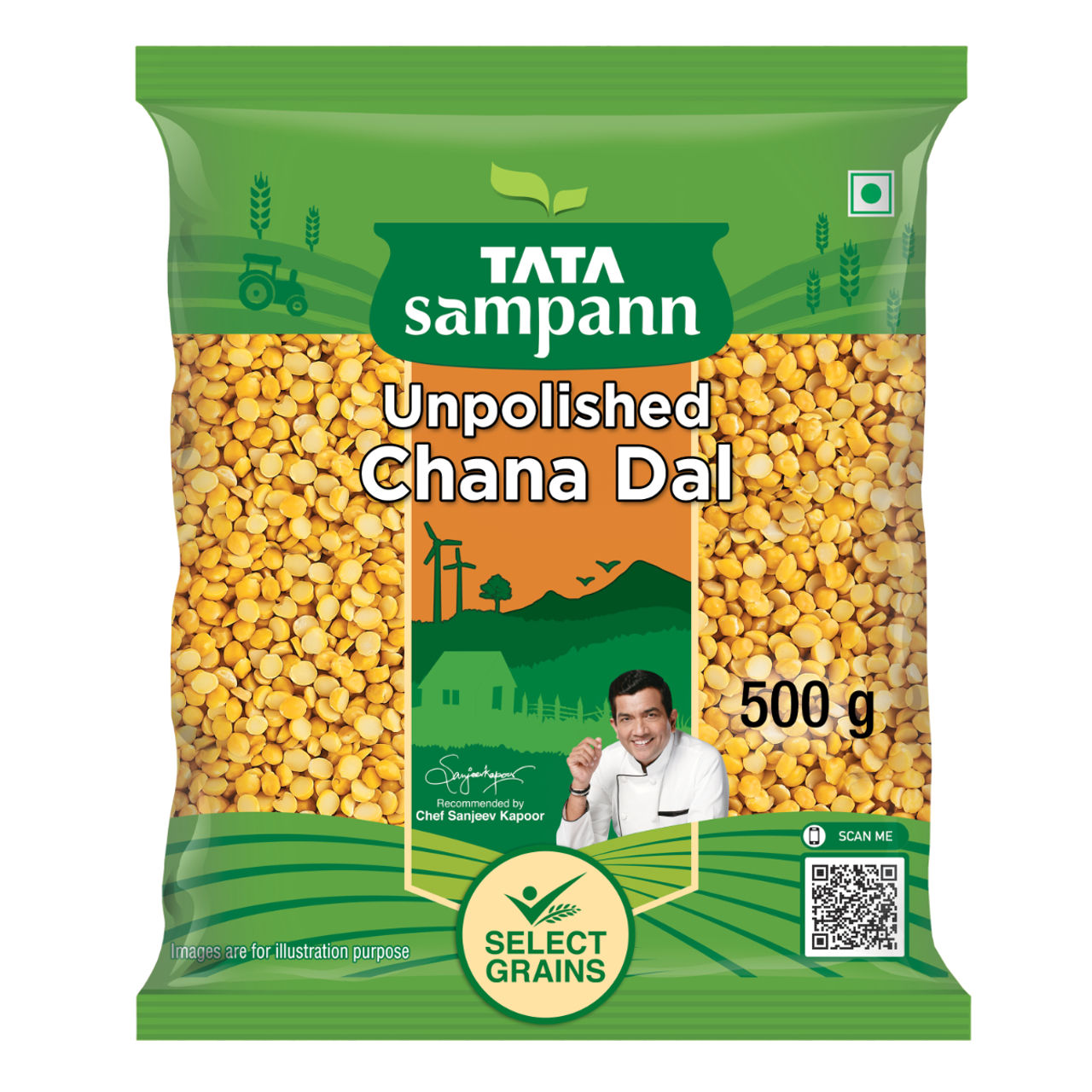 Tata Sampann Unpolished Chana Dal