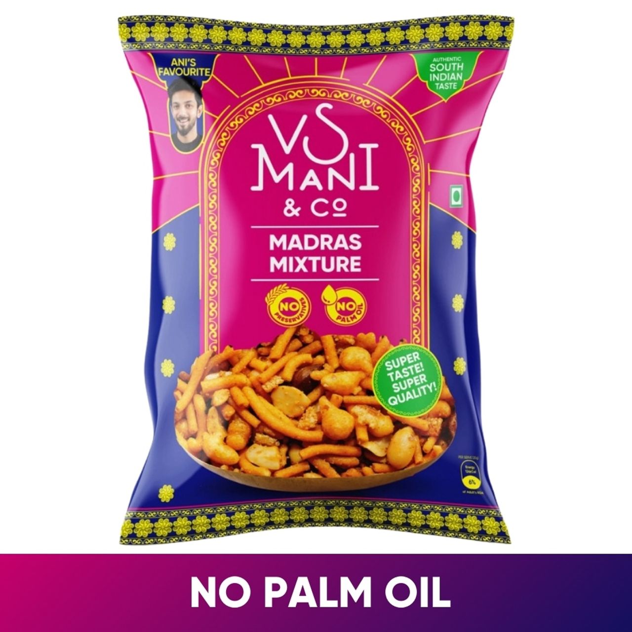 Vs Mani & Co. Madras Mixture No Palm Oil