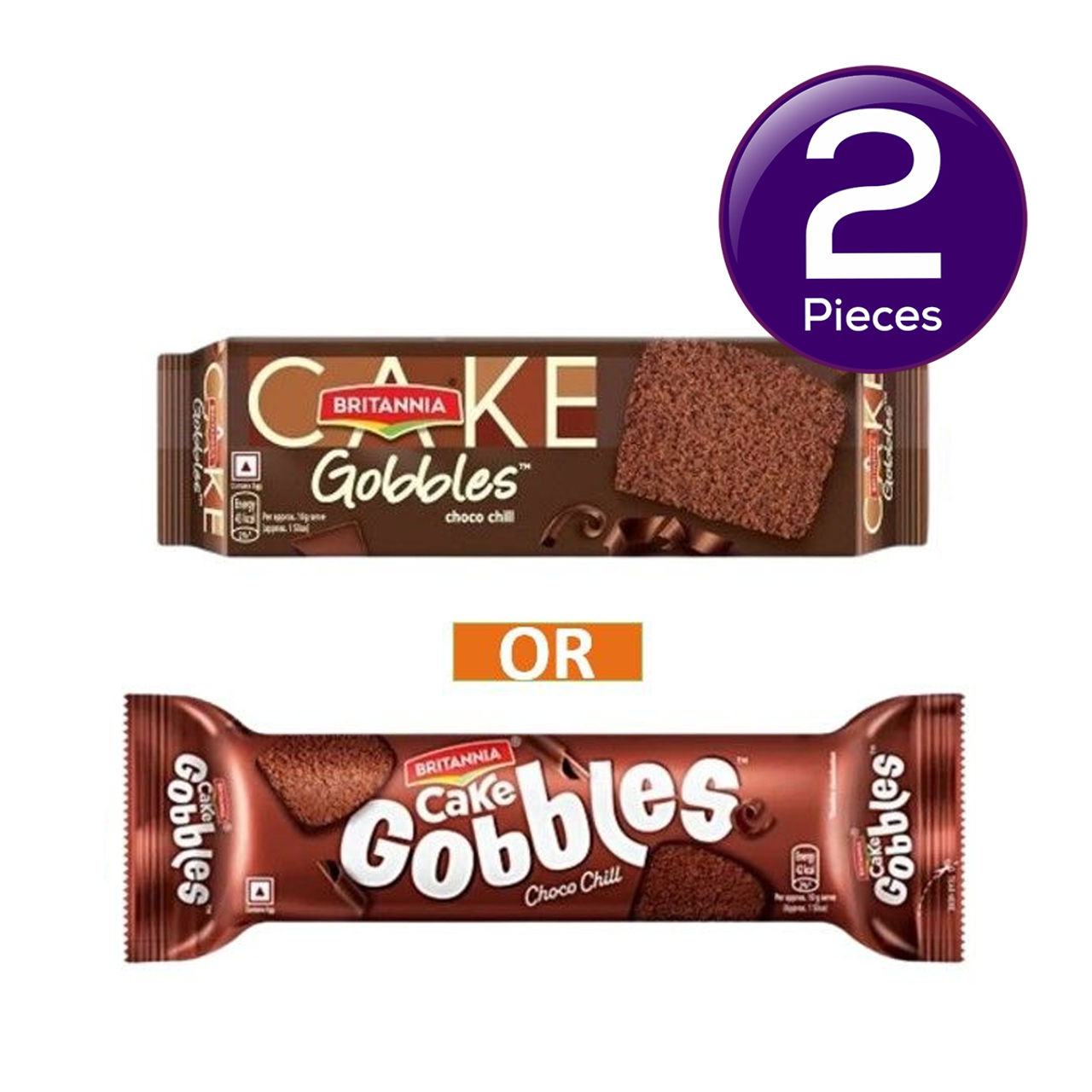 Britannia Gobbles Choco Chill 100 g X 2 Combo