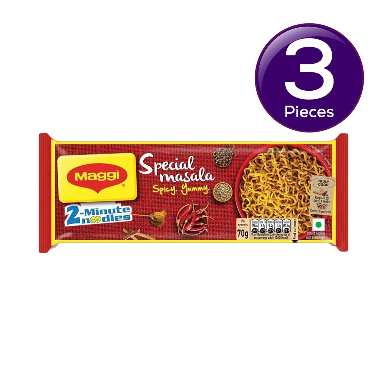 Maggi Special Masala Spicy Yummy Instant Noodles 280 g Combo