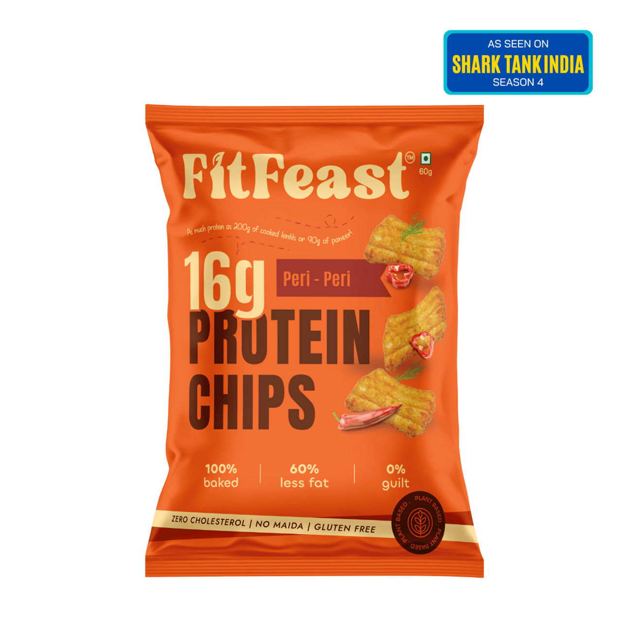 Fitfeast Protein Chips Peri Peri