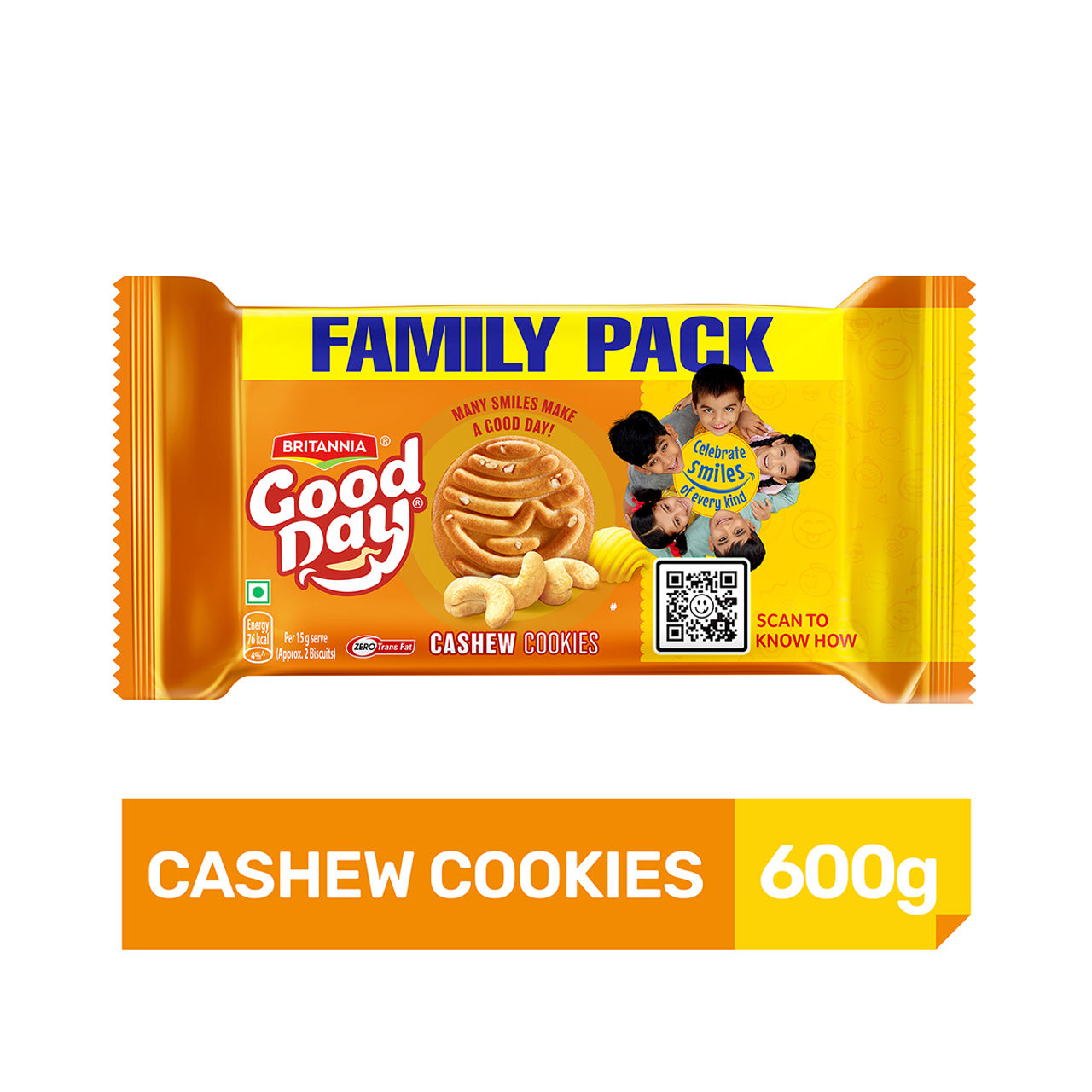 Britannia Good Day Cashew Cookies Family Pack