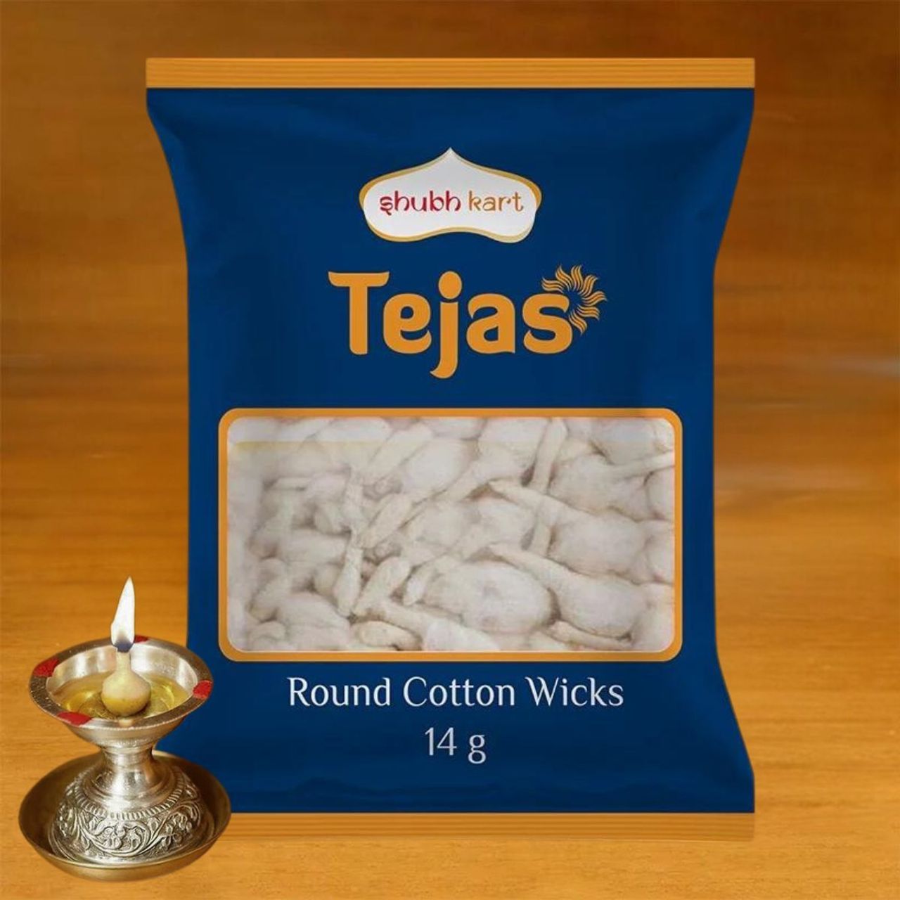 Shubhkart Tejas Round Cotton Wicks 