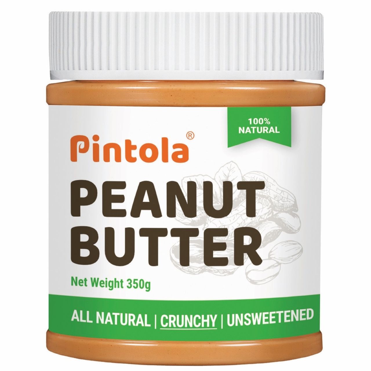 Pintola All Natural Peanut Butter - Crunchy