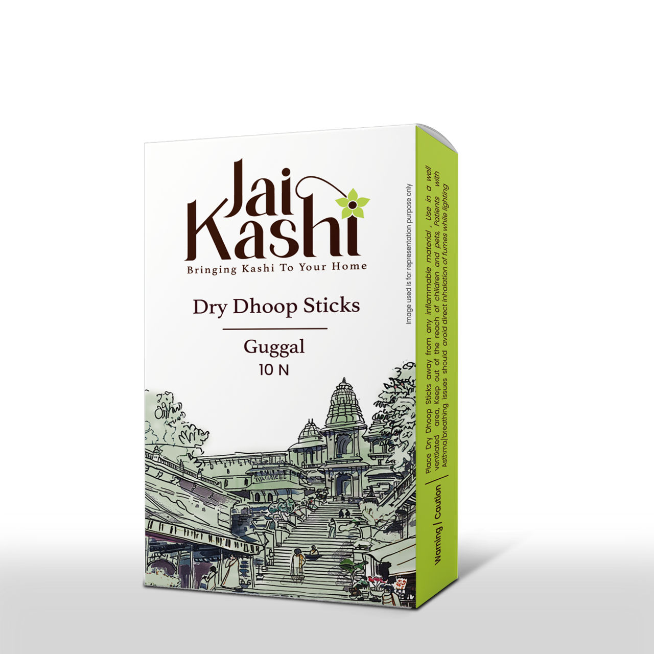 Jai Kashi Guggal Dry Dhoop Sticks - 10 Sticks