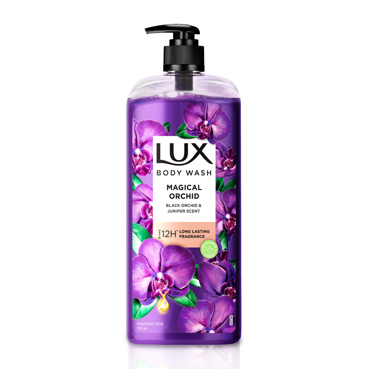 Lux Body Wash Fragrant Skin Black Orchid Scent & Juniper Oil Supersaver With Long Lasting Fragrance