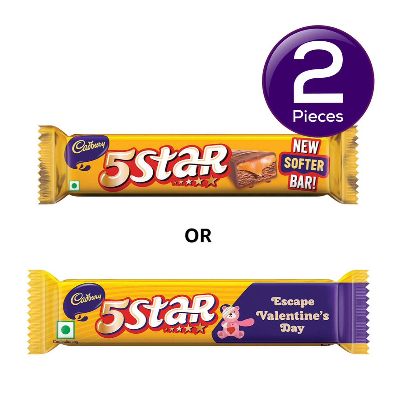 Cadbury 5 Star Chocolate Bar Combo 
