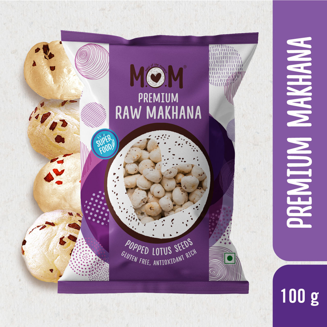 Mom Premium Raw Makhana