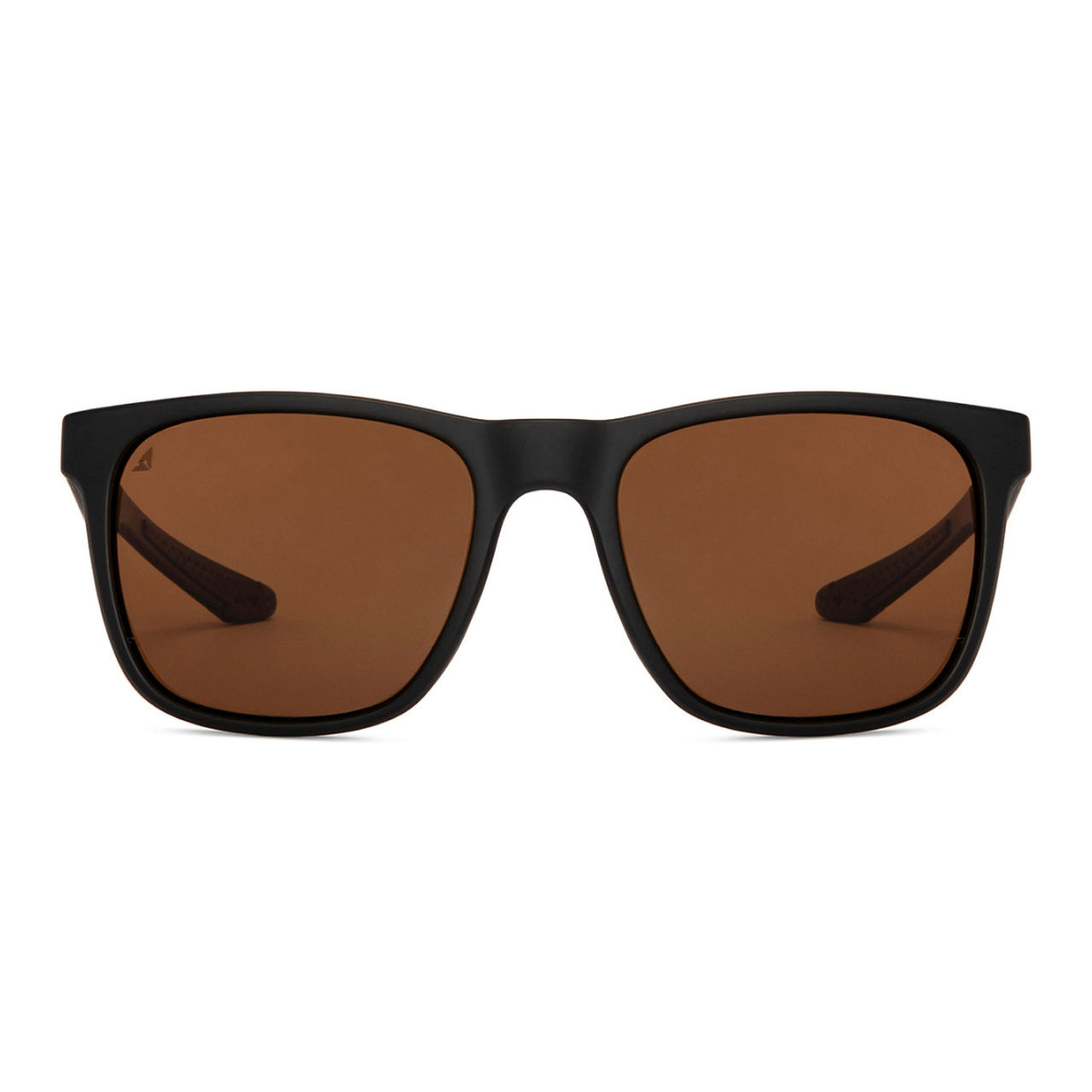 Vincent Chase By Lenskart Unisex Solid Polycarbonate Wayfarer Sunglasses | Black and Brown - L