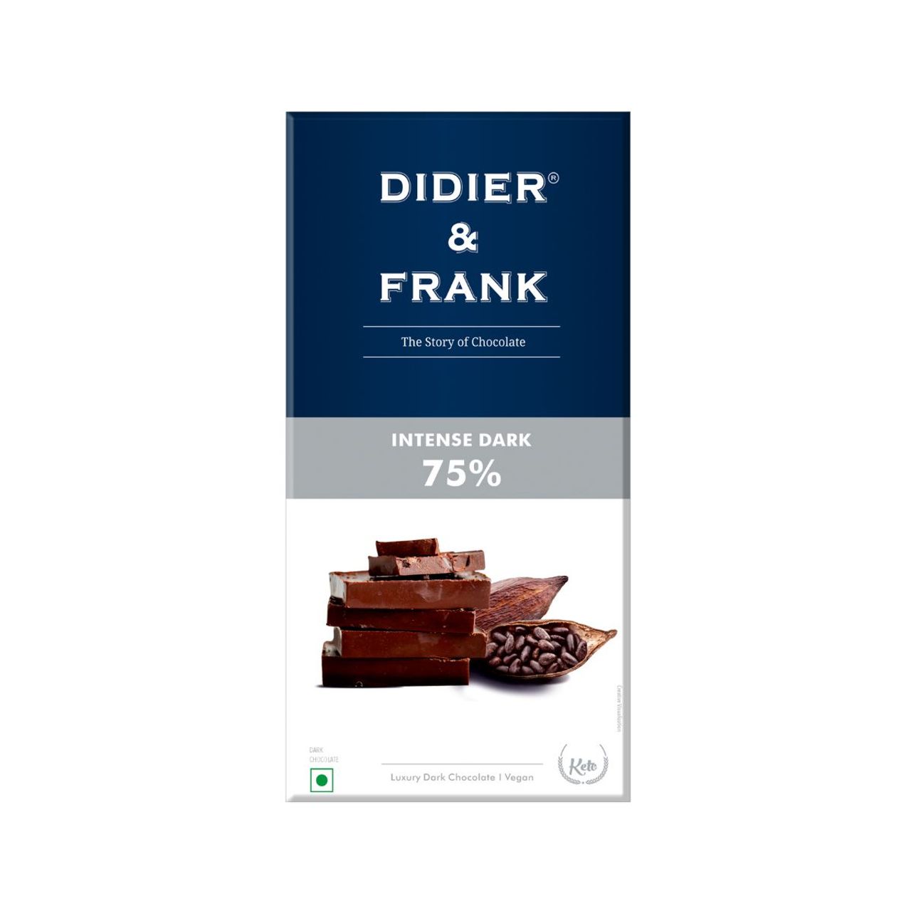 Didier & Frank Intense 75% Dark Chocolate