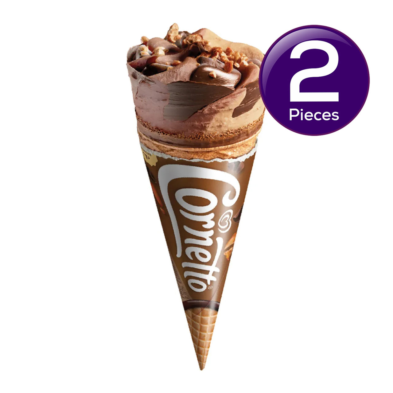 Kwality Wall's Cornetto Double Chocolate 105 ml Combo