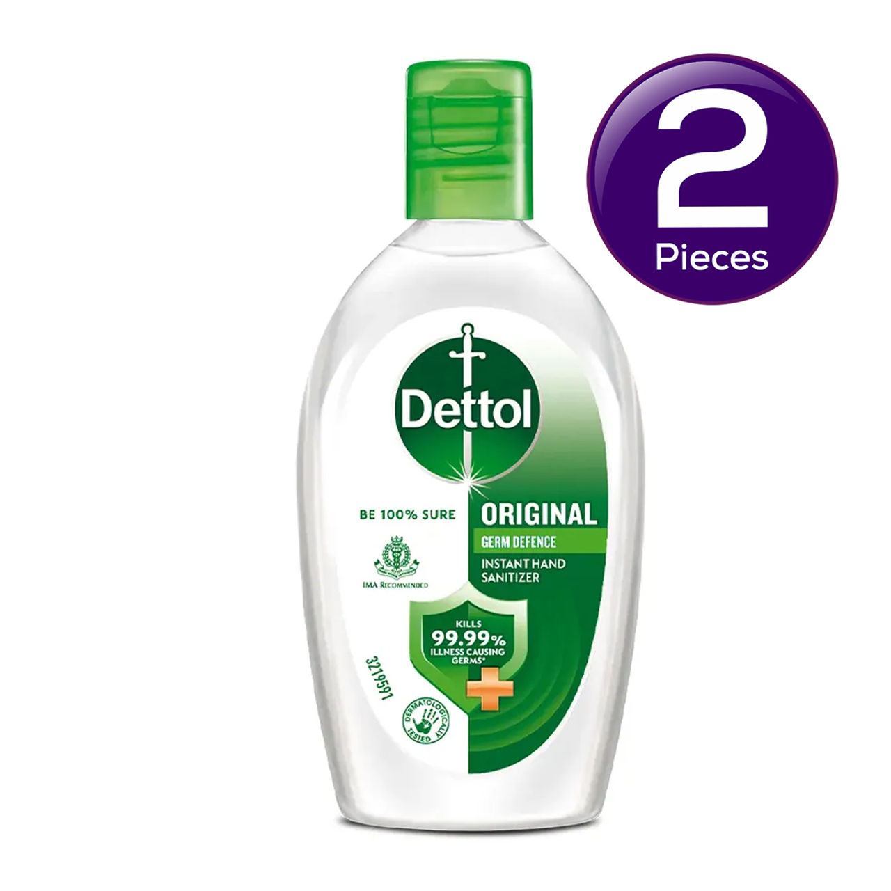 "Dettol Original Instant Hand Sanitizer Bottle	 Combo"
