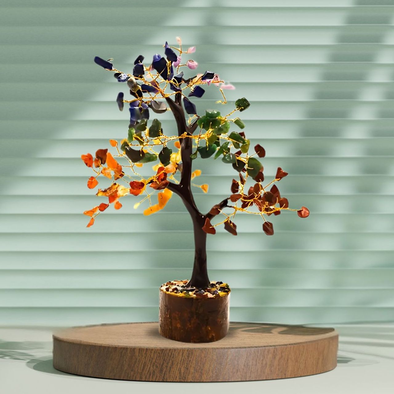Seetara 7 Chakra Healing Crystal Tree 200 Beads
