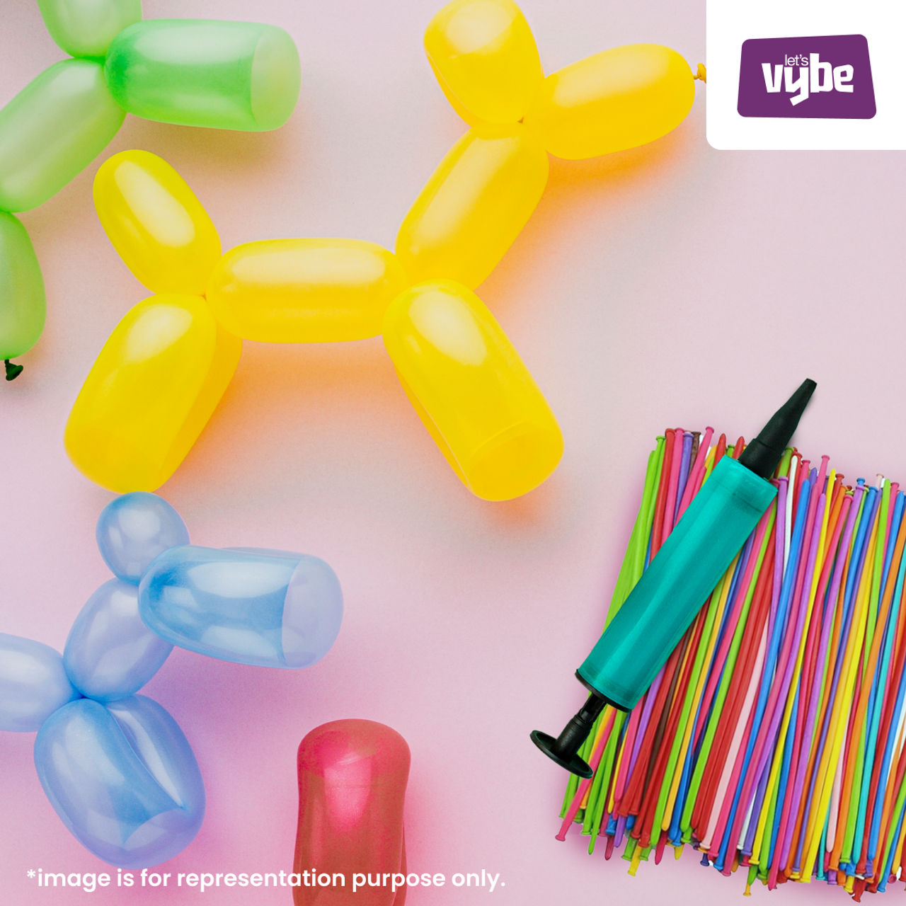 Let's Vybe Twisting Balloon Kit