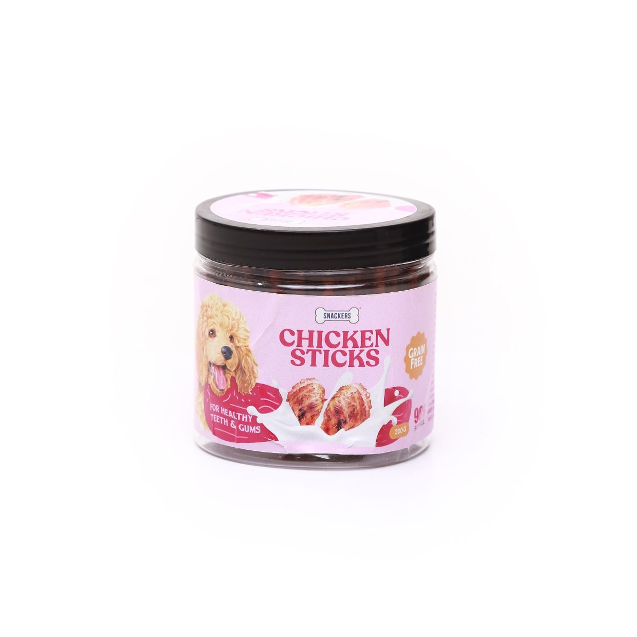 Snackers Chicken Sticks Twist Sticks Dog Treat