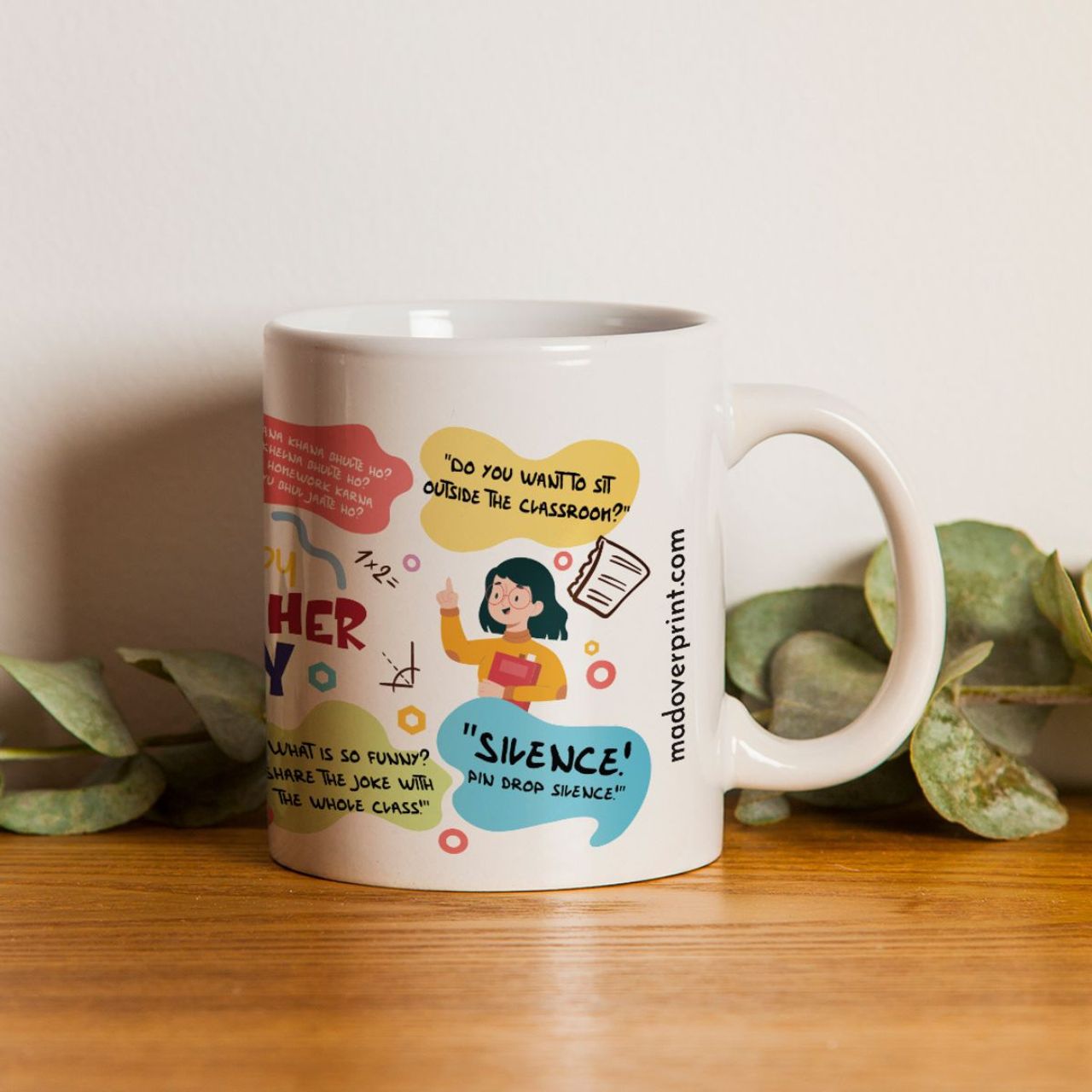 Mad Over Print The Great Indian Teacher's Mug