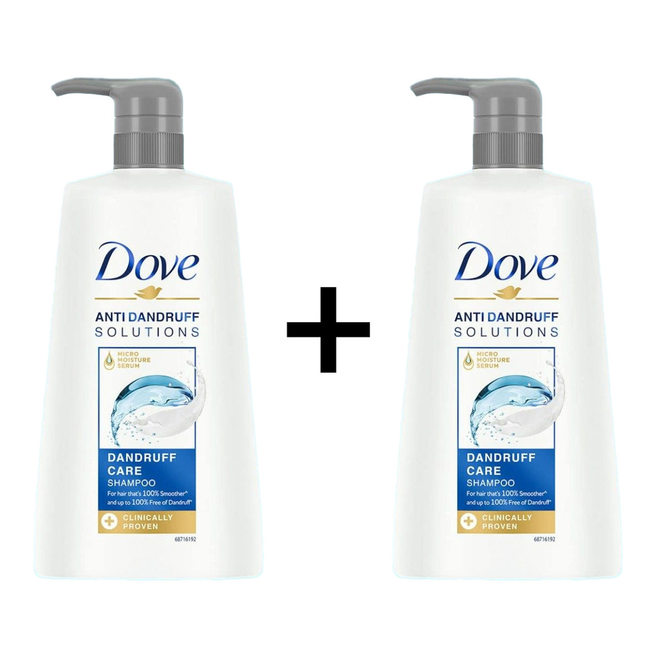 Dove Dandruff Care, Anti-Dandruff Shampoo 650 ml X 2 Combo