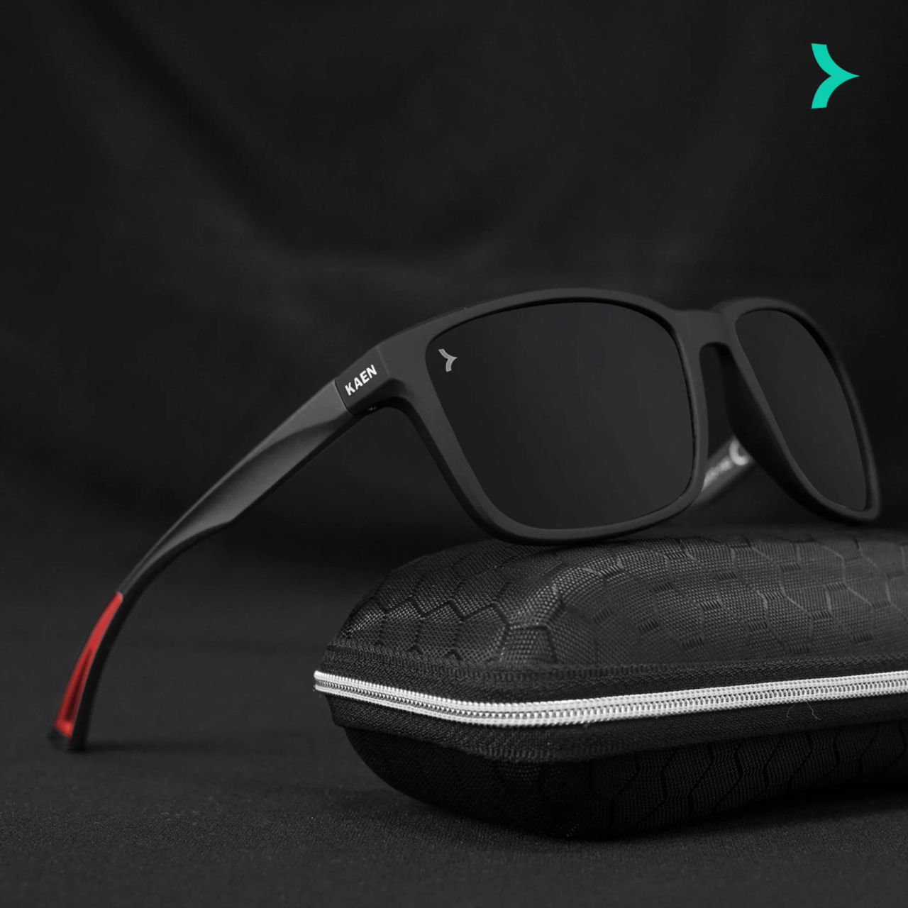 Eyewearlabs Men Sunglassses KAEN Myles Matte Grey Wayfarer