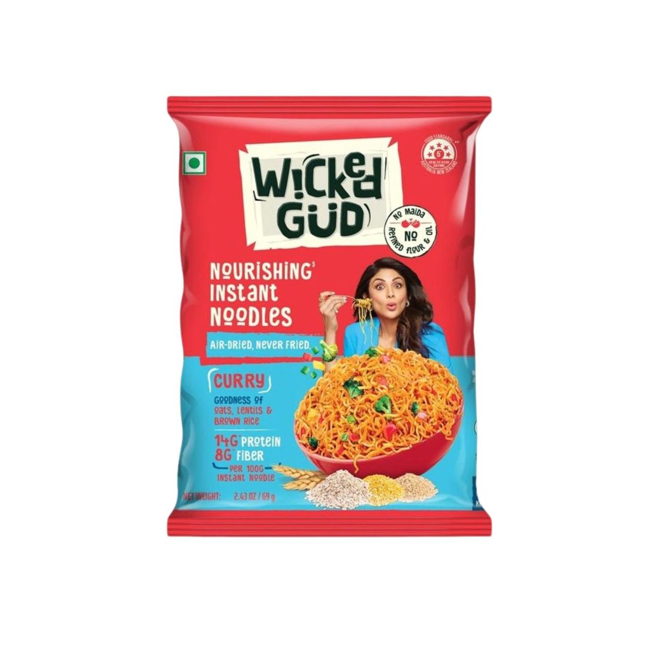 Wickedgud Instant Noodles - Curry